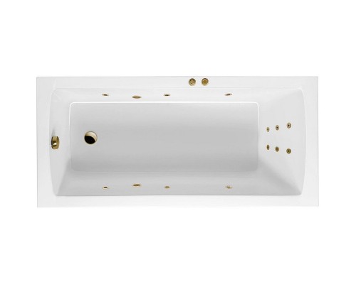 Акриловая ванна Excellent Aquaria 170x75 WAEX.AQU17.LINE.BR с гидромассажем