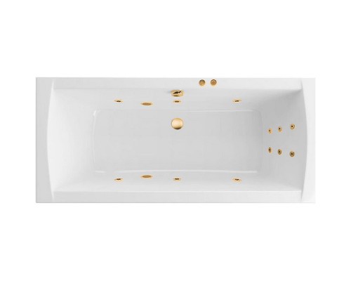 Акриловая ванна Excellent Aquaria Lux 180x80 с гидромассажем