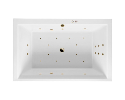 Акриловая ванна Excellent Crown Lux 190x120 WAEX.CRO19.ULTRA.BR с гидромассажем