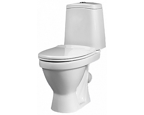 Унитаз-компакт Sanita Лада эконом WC.CC/Lada/1-P/WHT.G/S1 с бачком и сиденьем Унитаз-компакт Sanita Лада эконом WC.CC/Lada/1-P/WHT.G/S1 с бачком и сиденьем