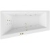 Акриловая ванна Excellent Sfera 170x100 L Line Бронза с гидромассажем