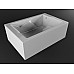 Акриловая ванна Vayer Coral 180x120 Гл000006812 без гидромассажа