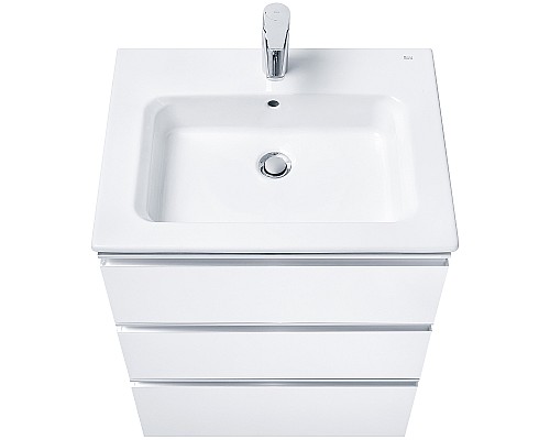 Тумба под раковину Roca The Gap 60 A857404806 подвесная Белый глянец