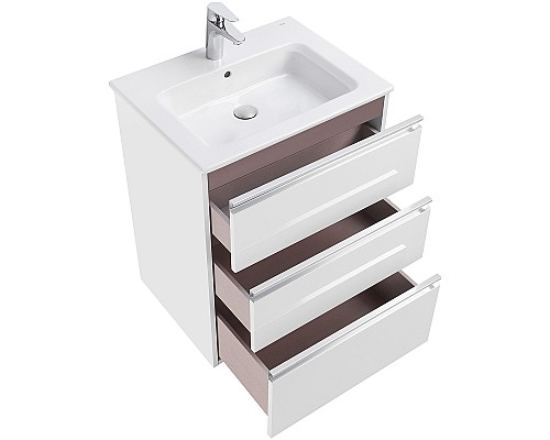 Тумба под раковину Roca The Gap 60 A857404806 подвесная Белый глянец