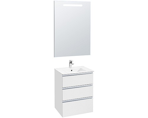 Тумба под раковину Roca The Gap 60 A857404806 подвесная Белый глянец