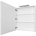 Зеркальный шкаф Roca Oleta 60 L A857645806 с подсветкой Белый глянец