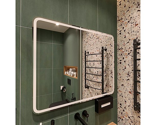 Зеркало DIWO Коломна 100 ЗЛП122 с подсветкой с сенсорным выключателем