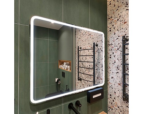 Зеркало DIWO Коломна 100 ЗЛП122 с подсветкой с сенсорным выключателем