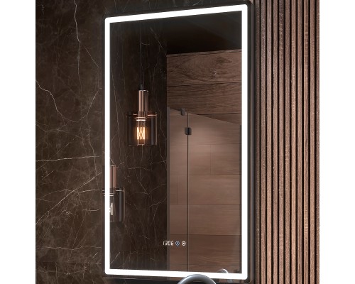 Зеркало Vigo Roberta Luxe 60 с подсветкой и подогревом с сенсорным выключателем