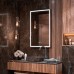 Зеркало Vigo Roberta Luxe 60 с подсветкой и подогревом с сенсорным выключателем