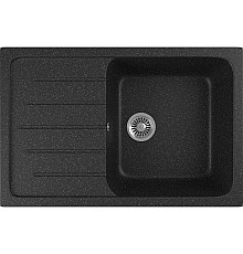 Кухонная мойка Domaci Бьелла DMC-76 DMC-76-308 Черная