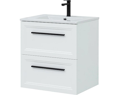 Тумба с раковиной STWORKI Эстерсунд 60 440924 подвесная Белая матовая