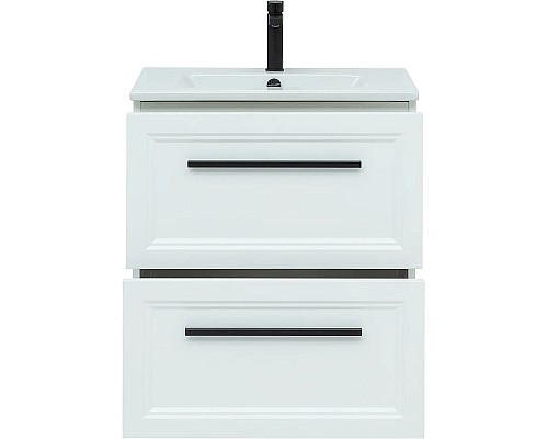 Тумба с раковиной STWORKI Эстерсунд 60 440924 подвесная Белая матовая