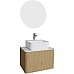 Тумба с раковиной STWORKI Ноттвиль 60 444538 подвесная Дуб верона