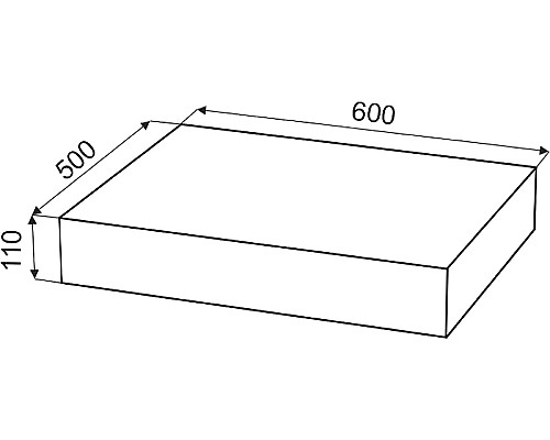 Комплект мебели для ванной STWORKI Ольборг 80 482712 подвесная Белая матовая Дуб французский