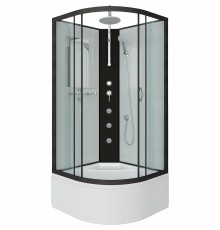 Душевая кабина Niagara Classic 100х100 NG-6709-14BKTG с гидромассажем