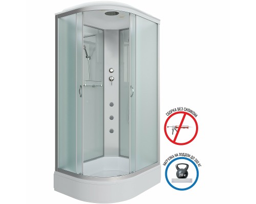 Душевая кабина Niagara Classic 100х80 R NG-33084-14RG с гидромассажем
