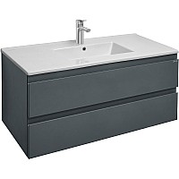 Тумба под раковину Jacob Delafon Madeleine 100 EB1318-J54 подвесная Серая матовая