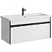 Тумба под раковину Aqwella Urban 100 URB0110W подвесная Белая