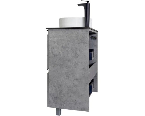 Тумба с раковиной Comforty Эдинбург 60Н 00-00004767 Бетон светлый