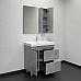 Тумба с раковиной Comforty Осло 80Н 00-00012959 Бетон светлый
