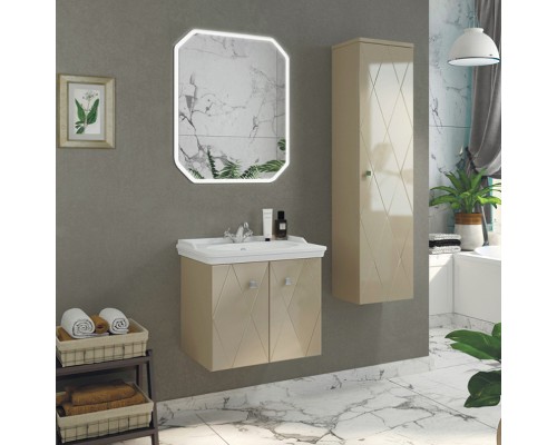 Зеркало Comforty Колеус 65 с подсветкой с сенсорным выключателем