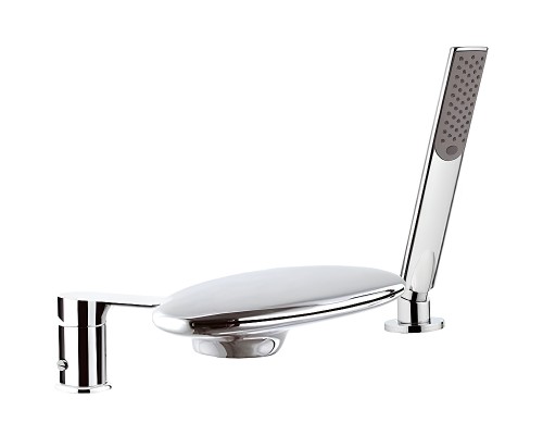 Смеситель на борт ванны Remer Infinity I07UF Хром