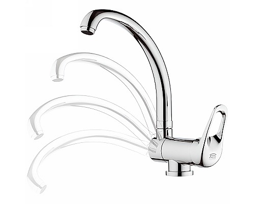 Смеситель для кухни Remer Kiss K42R Хром