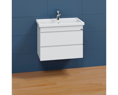 Тумба под раковину СанТа Марс 70 700294 подвесная Белая