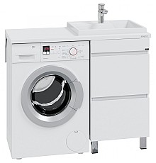 Тумба под раковину СанТа Марс 110 700313 Белая