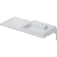 Раковина СанТа Юпитер 130 R 900136 на стиральную машину Белая