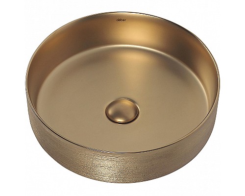 Раковина-чаша Abber Bequem 40 AC2109BGM Золото матовое