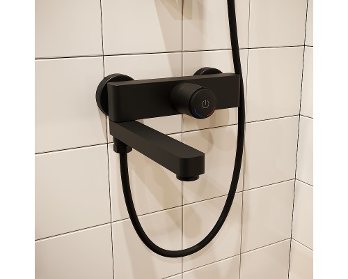 Смеситель для ванны Iddis Slide SLIBLBTi02WA Черный матовый