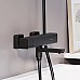 Смеситель для ванны Damixa Gala 533000300 с термостатом Черный матовый