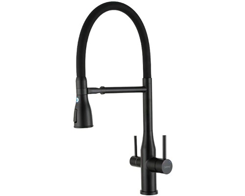 Смеситель для кухни Gappo G4399-76 Черный матовый