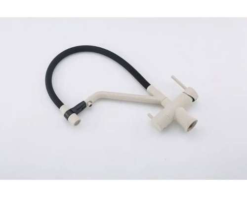 Смеситель для кухни Gappo G4398-81 Белый Черный