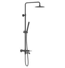 Душевая система Damixa Scandinavian Pure 936740300 Черная матовая