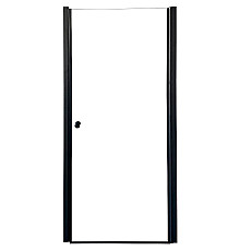 Душевая дверь Parly 90 DE90B профиль Черный стекло прозрачное