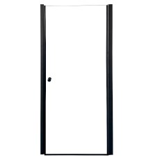 Душевая дверь Parly 90 DE90B профиль Черный стекло прозрачное