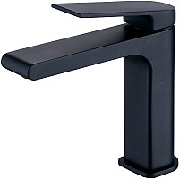 Смеситель для раковины Orange Gauss M30-021b Черный матовый