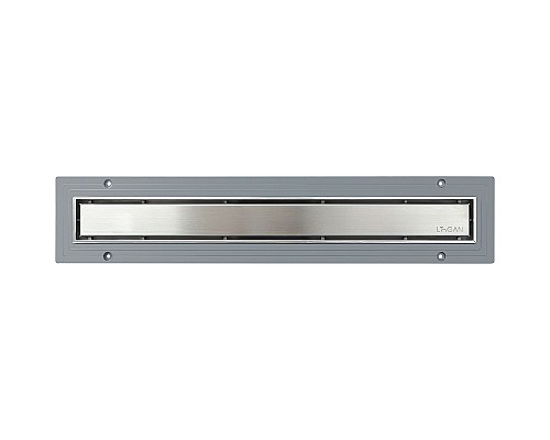 Душевой лоток Logan L002L-550 с решеткой Нержавеющая сталь / под плитку Душевой лоток Logan L002L-550 с решеткой Нержавеющая сталь / под плитку