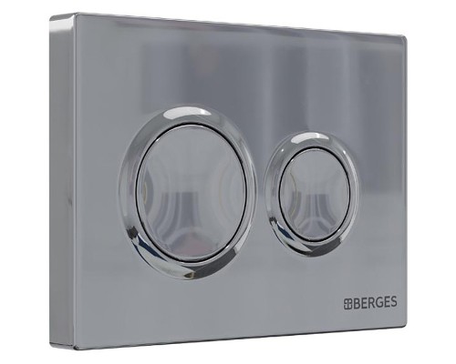 Клавиша смыва Berges Novum O3 040063 Хром глянцевый