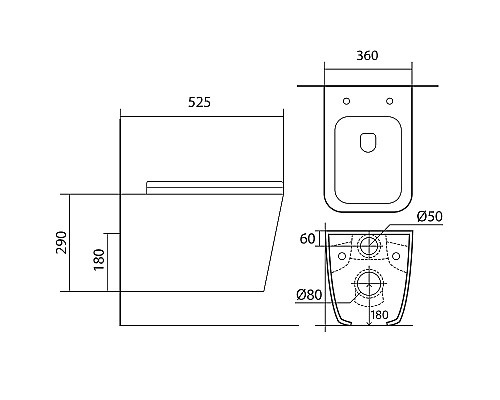 Комплект унитаза с инсталляцией Aquatek Либра New SET AQUATEK ЛИБРА N с сиденьем Микролифт