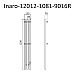 Электрический полотенцесушитель Маргроид Inaro профильный 1200x120 Inaro-12012-1081-9016R правый Белый матовый