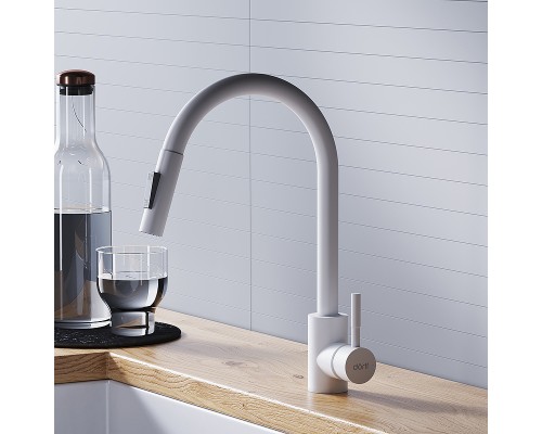 Смеситель для кухни Dorff Logic D3007533 Белый