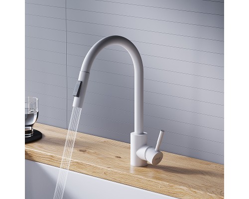 Смеситель для кухни Dorff Logic D3007533 Белый