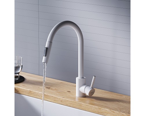 Смеситель для кухни Dorff Logic D3007533 Белый