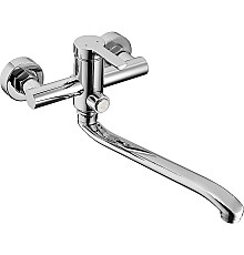 Смеситель для ванны Swedbe Diana 1055 универсальный Хром