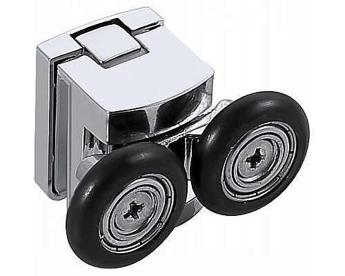 Душевая дверь Aquatek 120 AQ ARI RA 12020BL профиль Черный стекло прозрачное