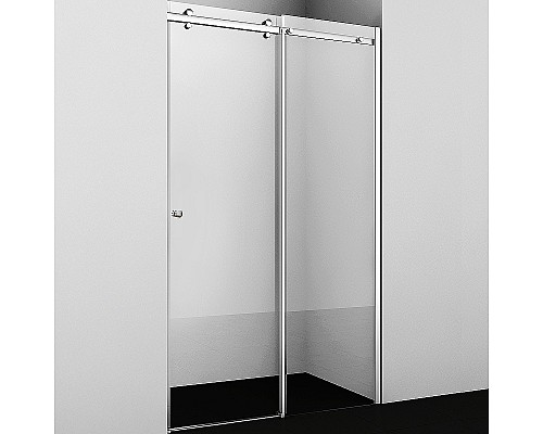 Душевая дверь WasserKRAFT Vils 110 56R13 профиль Хром стекло прозрачное